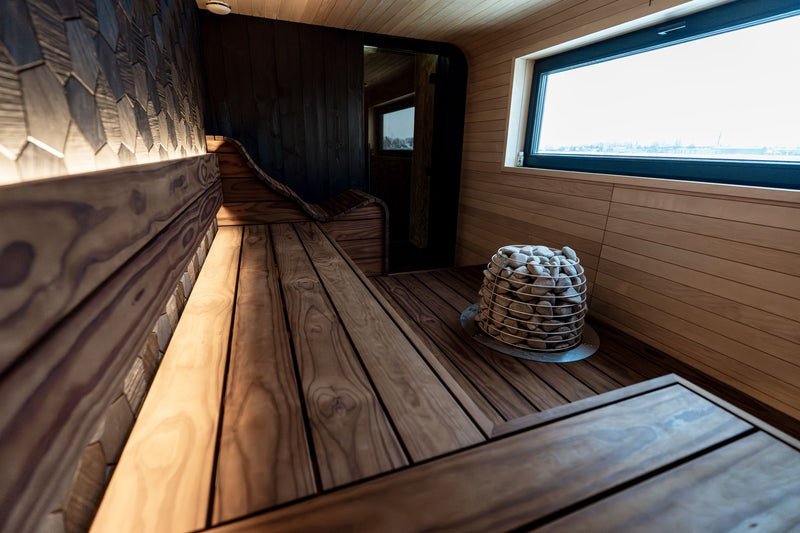 Sauna kit vs prebuilt