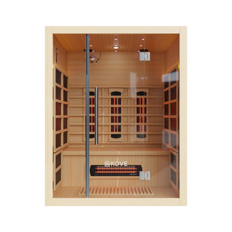 KOVE Full Spectrum Infrared Sauna – 3 Person