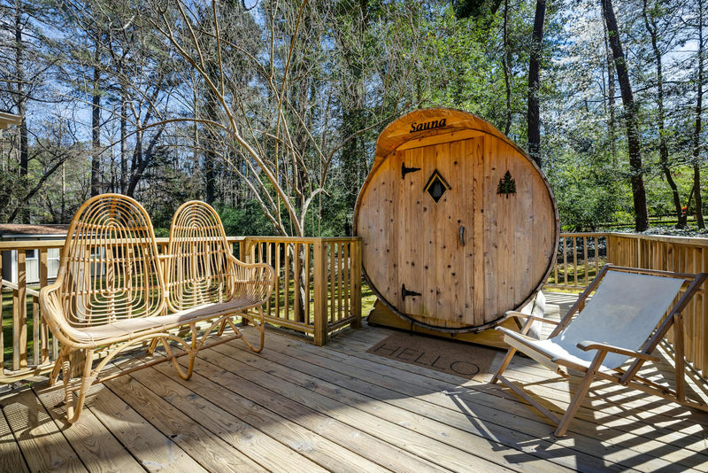 Outdoor infrared sauna uk