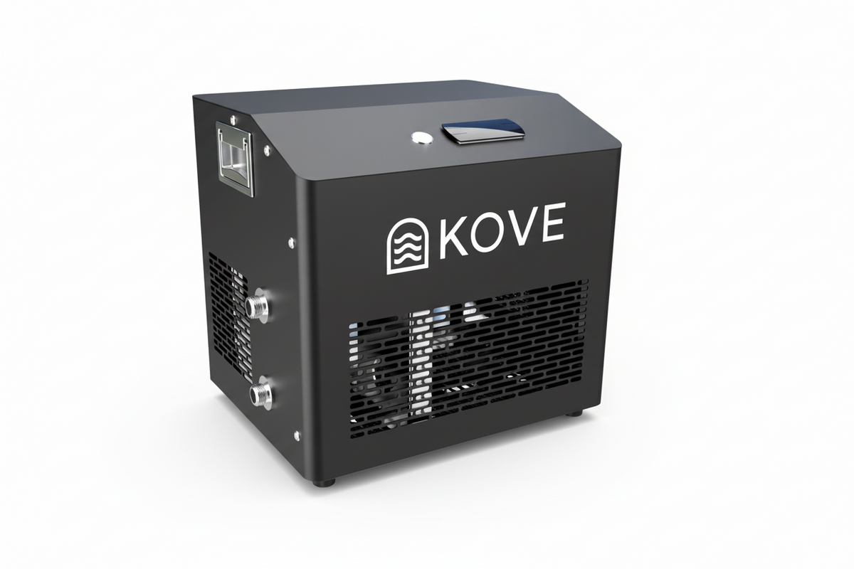 KOVE Core 0.5HP Ice Bath Chiller – Cooling System - Temperature Controlled - 695W