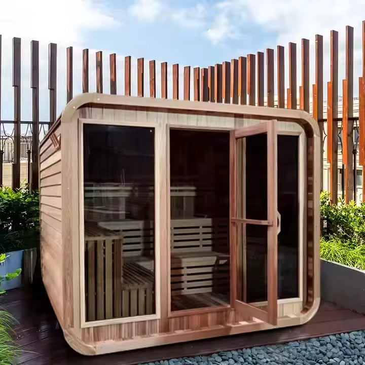 2 Person Outdoor Cabin Steam Sauna