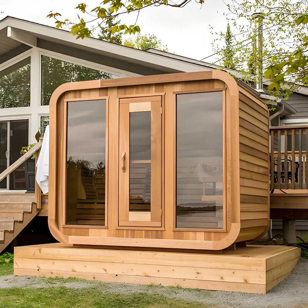 2 Person Outdoor Tent Wood-Fired Sauna
