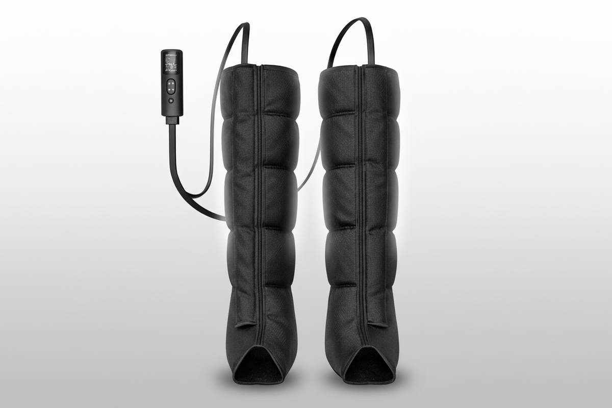 KOVE Compression Recovery Boots – 5-Chamber Heated Leg Compression System