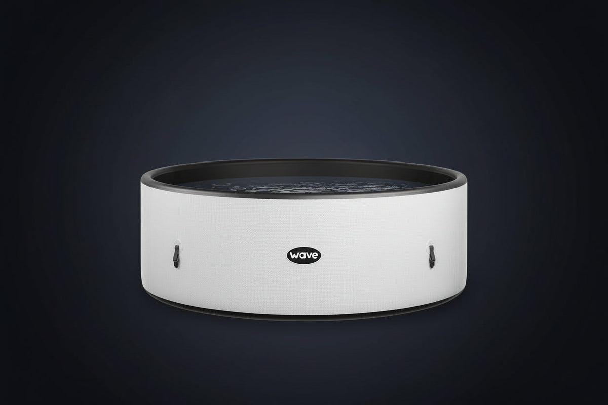 WaveSpa Ontario Round Drop Stitch Hot Tub | Herringbone
